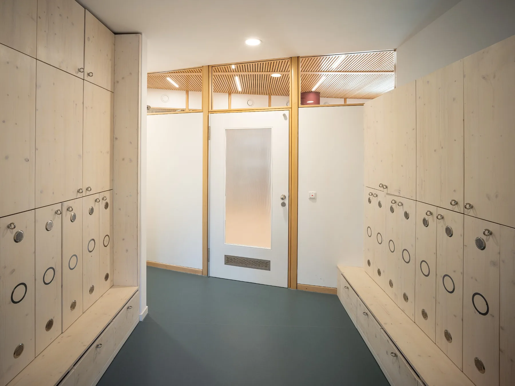 children’s cloakroom