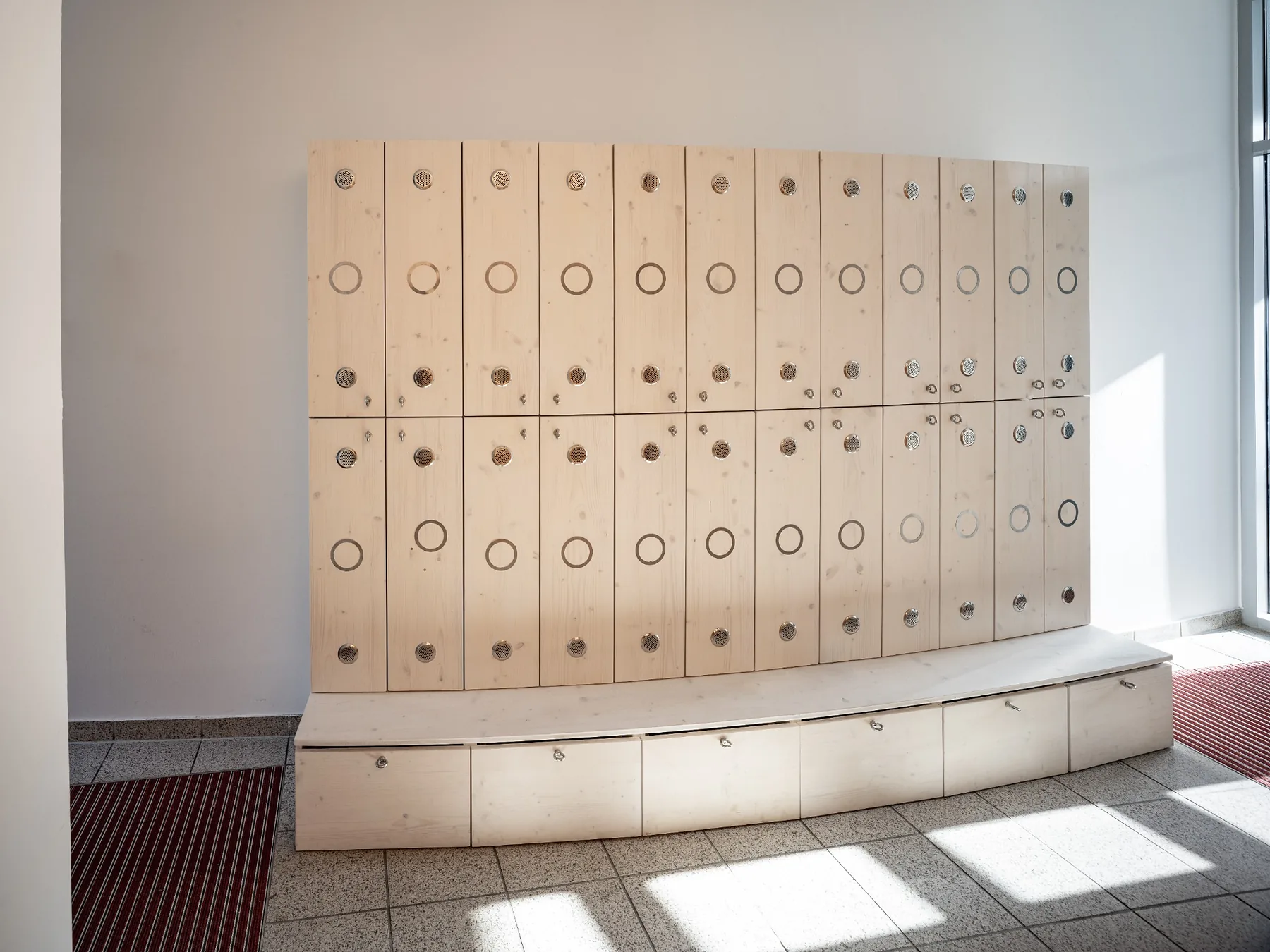 children’s cloakroom
