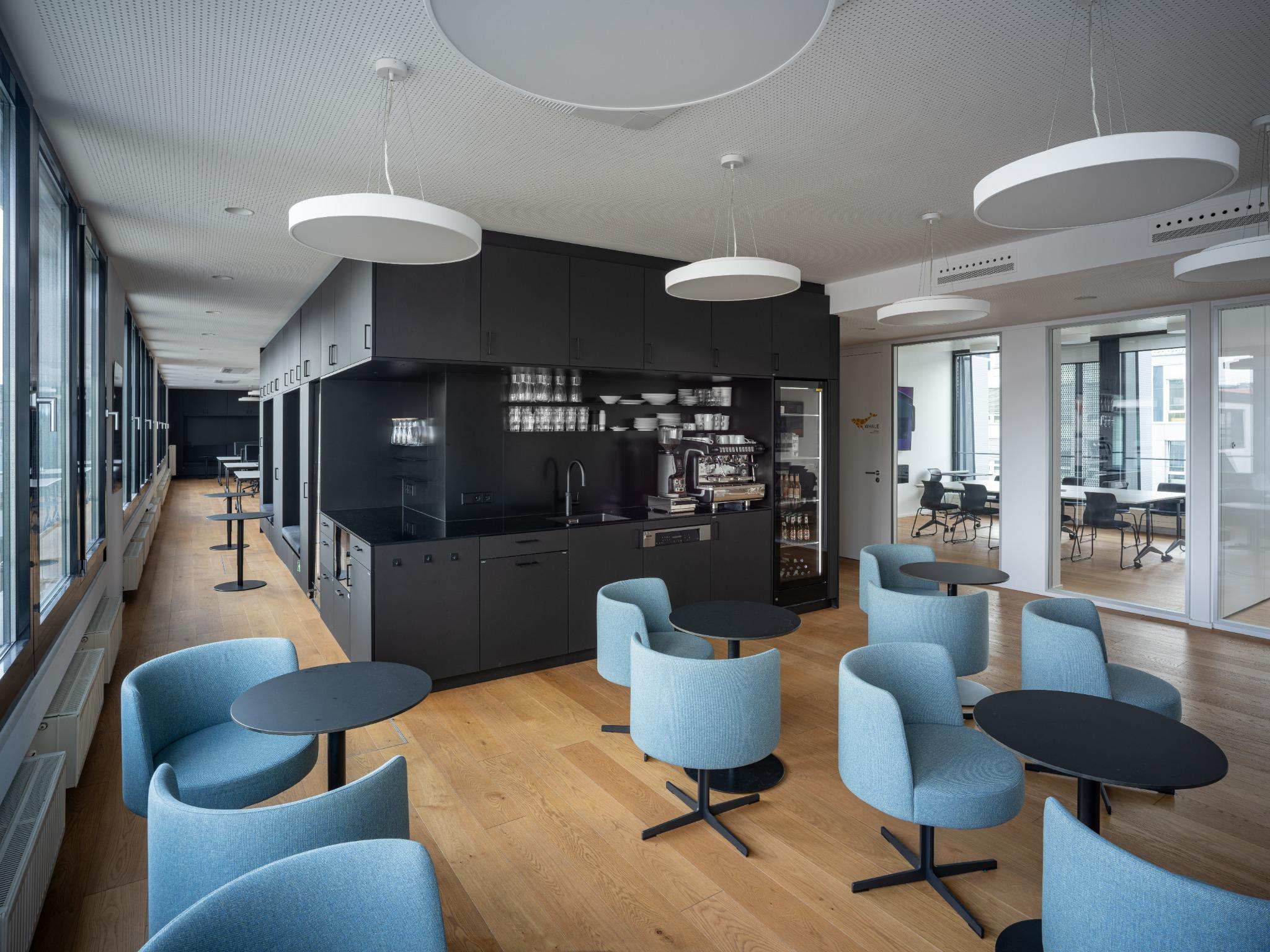 Café, Cube, Black, Kitchen
